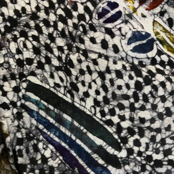 Nnamdi Ibenagu Spirit of Courage old style African tie die skirt small - Picture 6 of 8